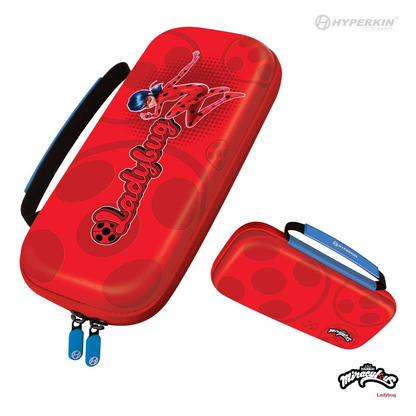 Hyperkin Official Miraculous EVA Hard Shell Carrying Case - Ladybug