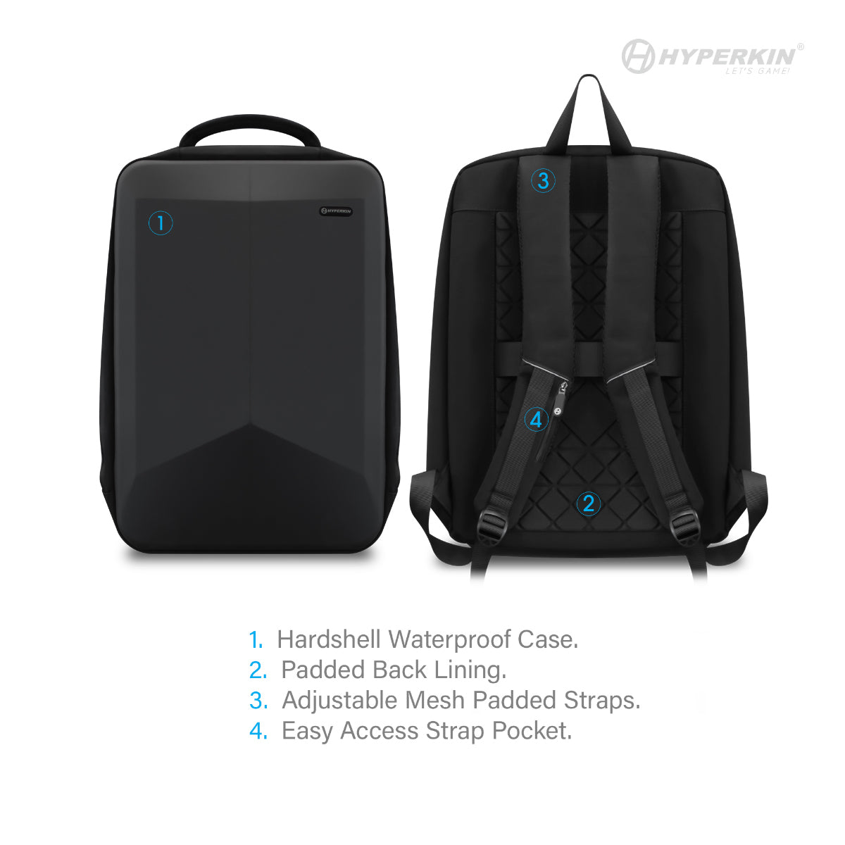 Hyperkin Let's Game Anywhere "Overworld" Backpack for PS5