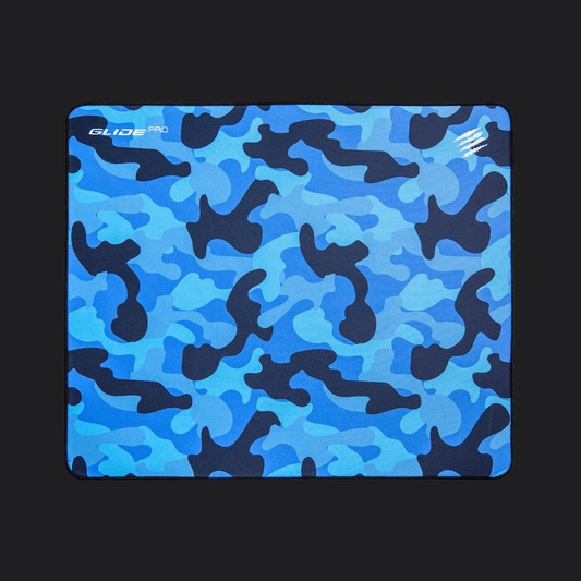 Mad Catz G.L.I.D.E. Pro Camo Gaming Mouse Pad - Blue - RetroguySA