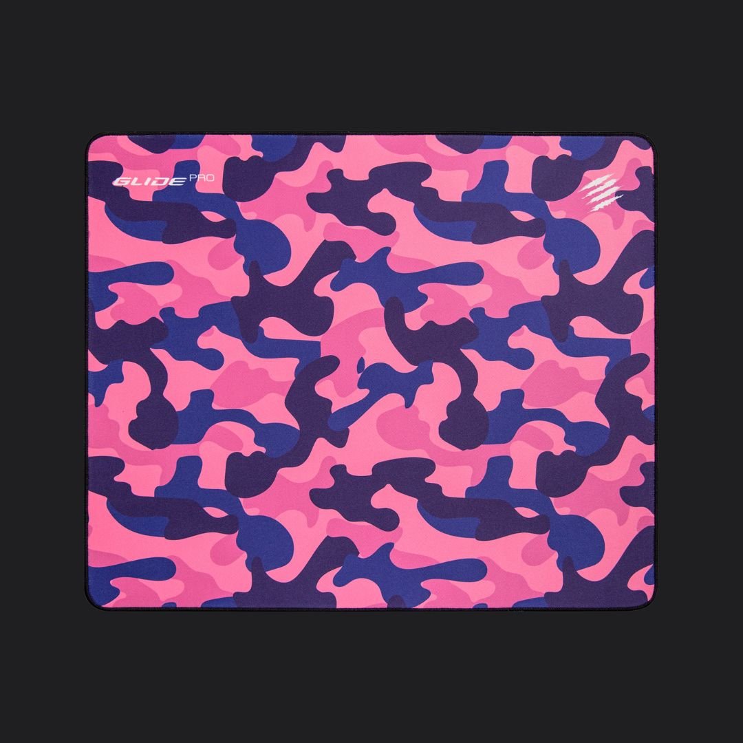 Mad Catz G.L.I.D.E. Pro Camo Gaming Mouse Pad - Pink - RetroguySA
