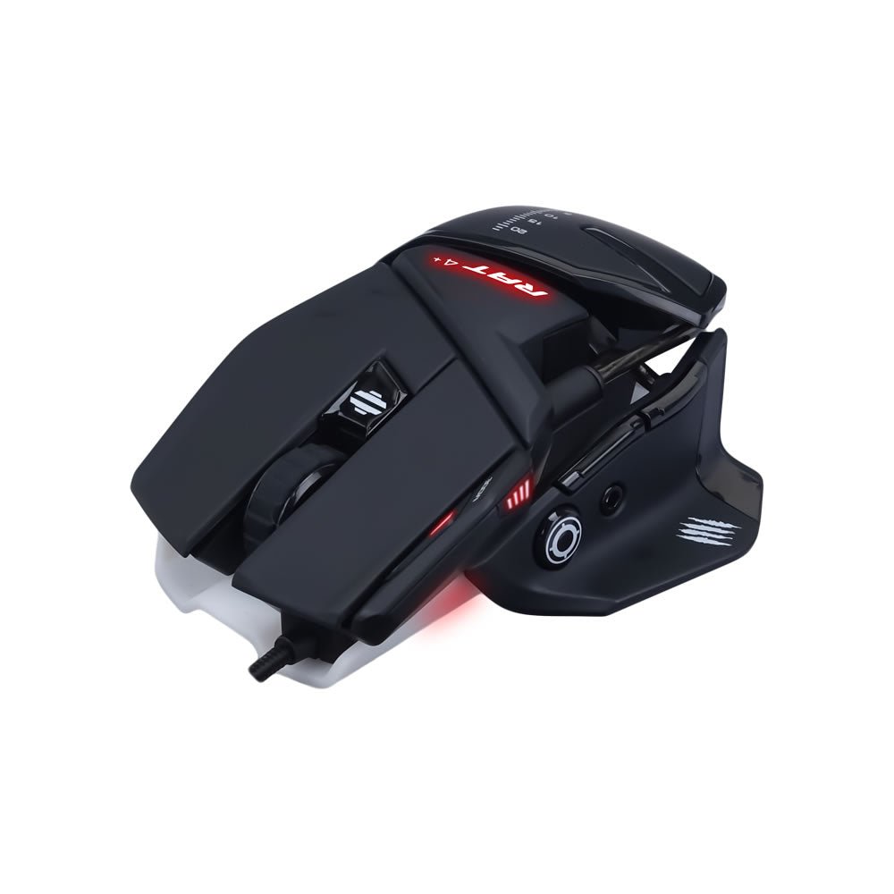 Mad Catz R.A.T. 4+ Wired Optical Gaming Mouse - Black - RetroguySA
