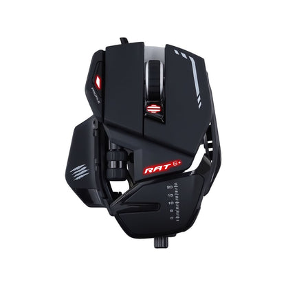 Mad Catz R.A.T. 6+ Wired Optical Gaming Mouse - Black - RetroguySA