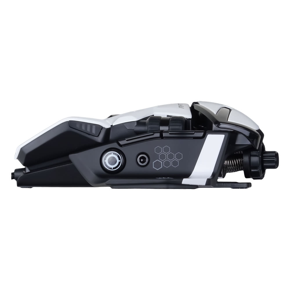 Mad Catz R.A.T. 6+ Wired Optical Gaming Mouse - White - RetroguySA