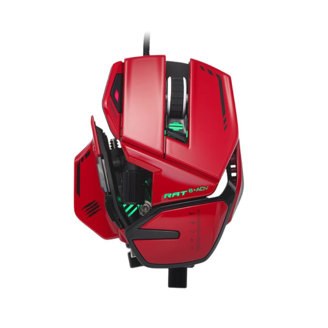 Mad Catz R.A.T. 8+ ADV Highly Customizable Optical Wired Gaming Mouse - RetroguySA