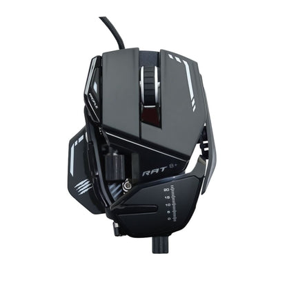 Mad Catz R.A.T. 8+ Wired Fully Adjustable Gaming Mouse - Black - RetroguySA