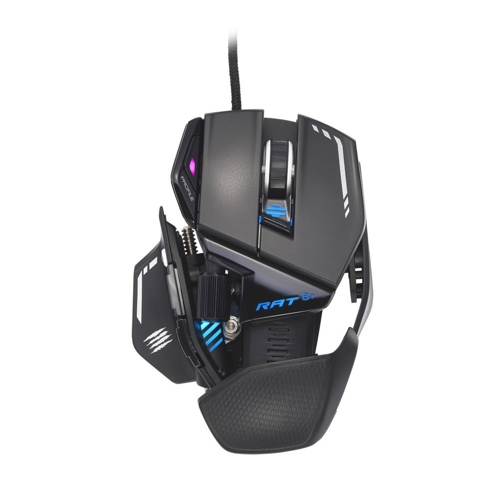 Mad Catz R.A.T. 8+ Wired Fully Adjustable Gaming Mouse - Black - RetroguySA