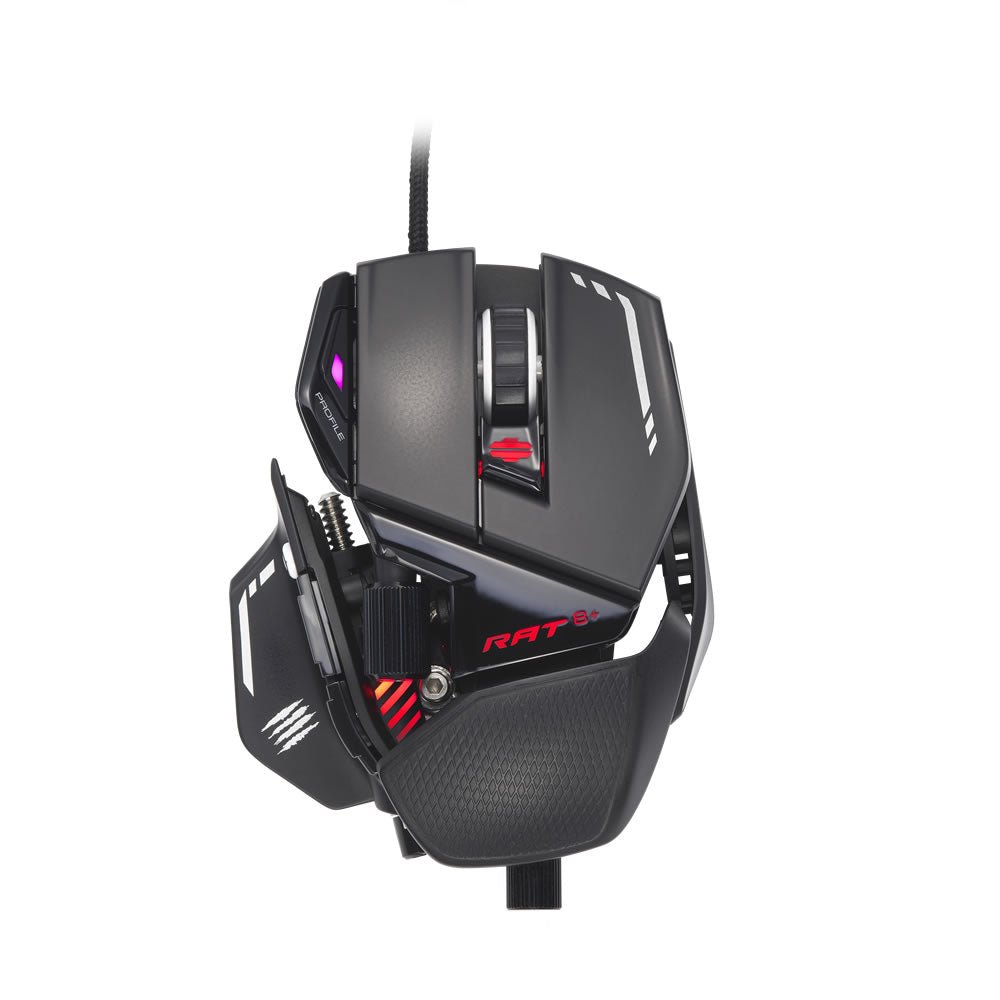 Mad Catz R.A.T. 8+ Wired Fully Adjustable Gaming Mouse - Black - RetroguySA