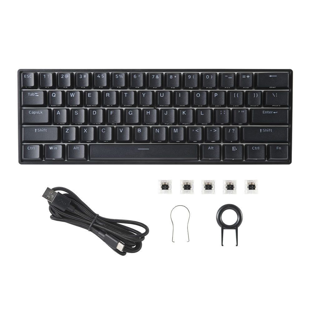 Mad Catz S.T.R.I.K.E. 6 60% RGB Mechanical Keyboard - RetroguySA