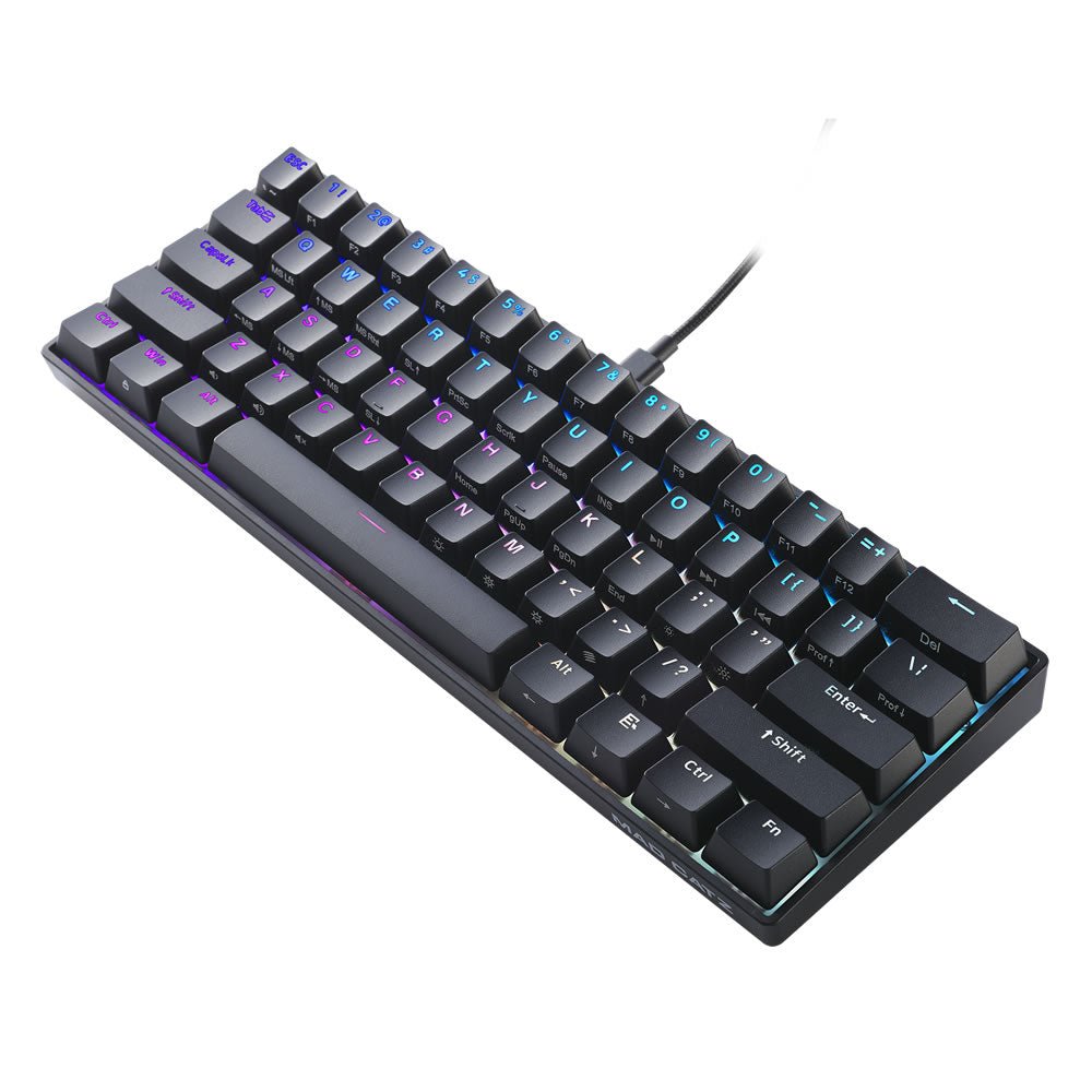 Mad Catz S.T.R.I.K.E. 6 60% RGB Mechanical Keyboard - RetroguySA