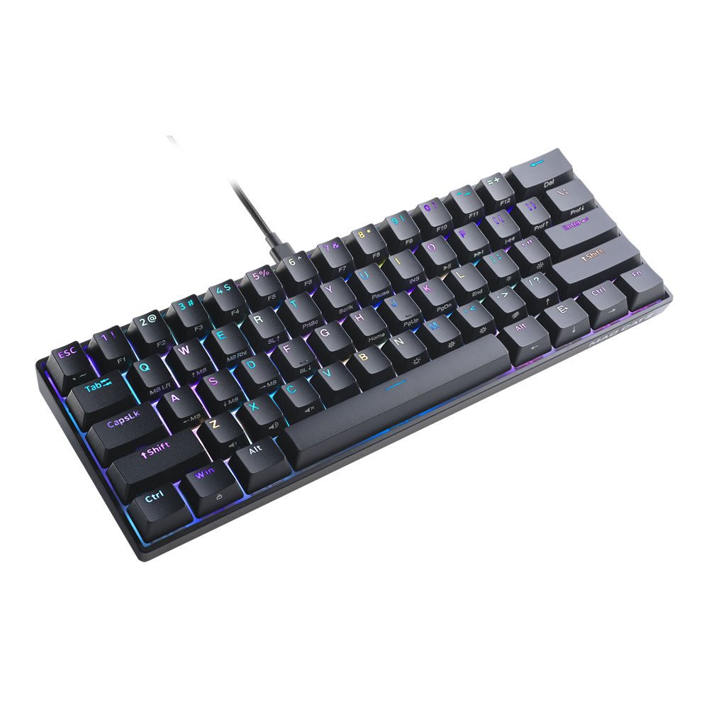 Mad Catz S.T.R.I.K.E. 6 60% RGB Mechanical Keyboard - RetroguySA