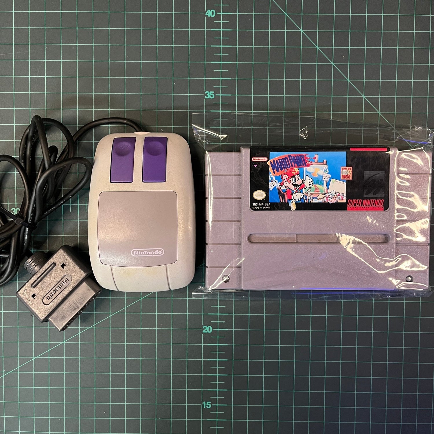 Mario Paint Set | Super Nintendo Entertainment System | SNES | NTSC | Accessories - RetroguySA