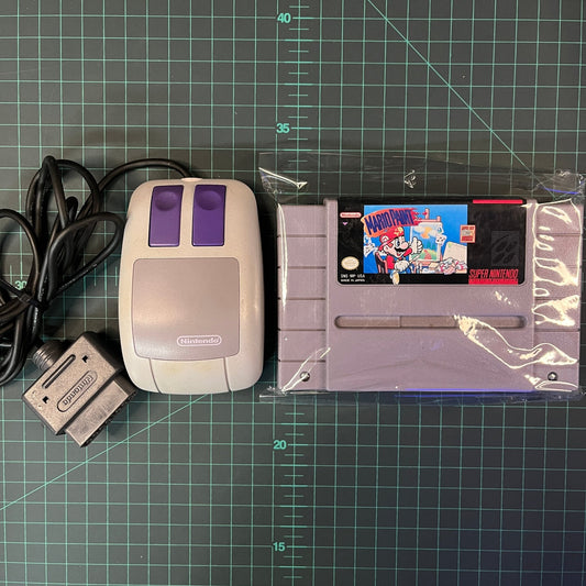 Mario Paint Set | Super Nintendo Entertainment System | SNES | NTSC | Accessories - RetroguySA