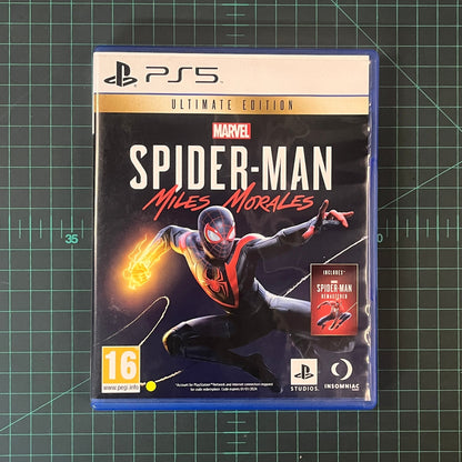 Marvel Spiderman: Miles Morales | Ultimate Edition | PS5 | PlayStation 5 | Used Game - RetroguySA