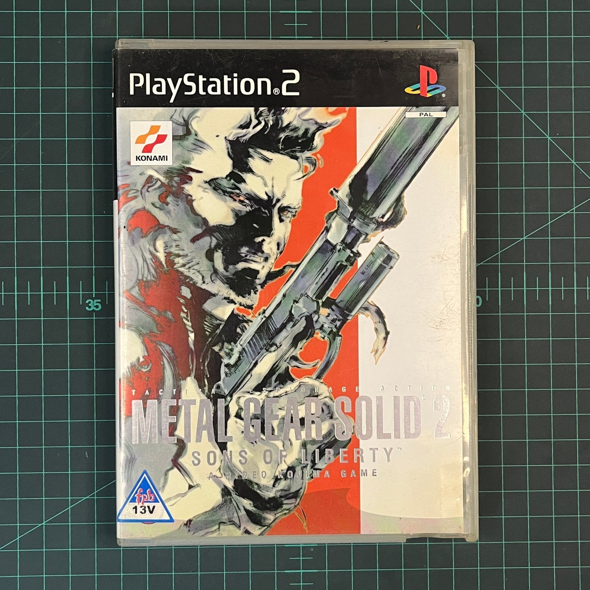 Metal Gear Solid 2: Sons of Liberty | PS2 | PlayStation 2 | Used Game - RetroguySA