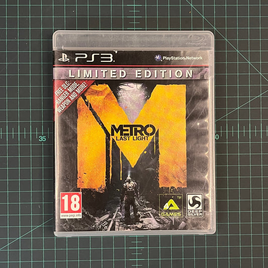 Metro: Last Light | PlayStation 3 | PS3 | Used Game - RetroguySA