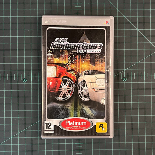 Midnight Club 3: DUB Edition | PSP | Platinum | Used Game - RetroguySA
