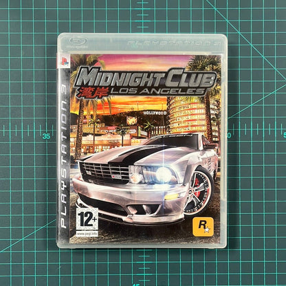 Midnight Club: Los Angeles | PS3 | PlayStation 3 | Used game - RetroguySA