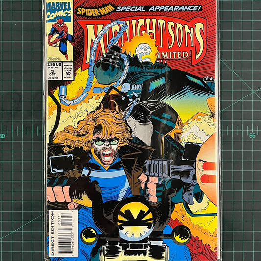 Midnight Sons Unlimited 3 | 1993 | Comic | Marvel | Comic Book - RetroguySA