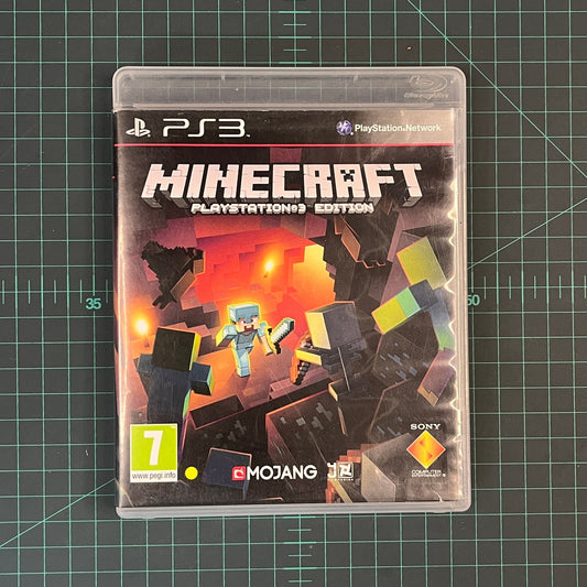 Minecraft: Playstation 3 Edition | PS3 | Playstation 3 | Used Game | No Manual - RetroguySA