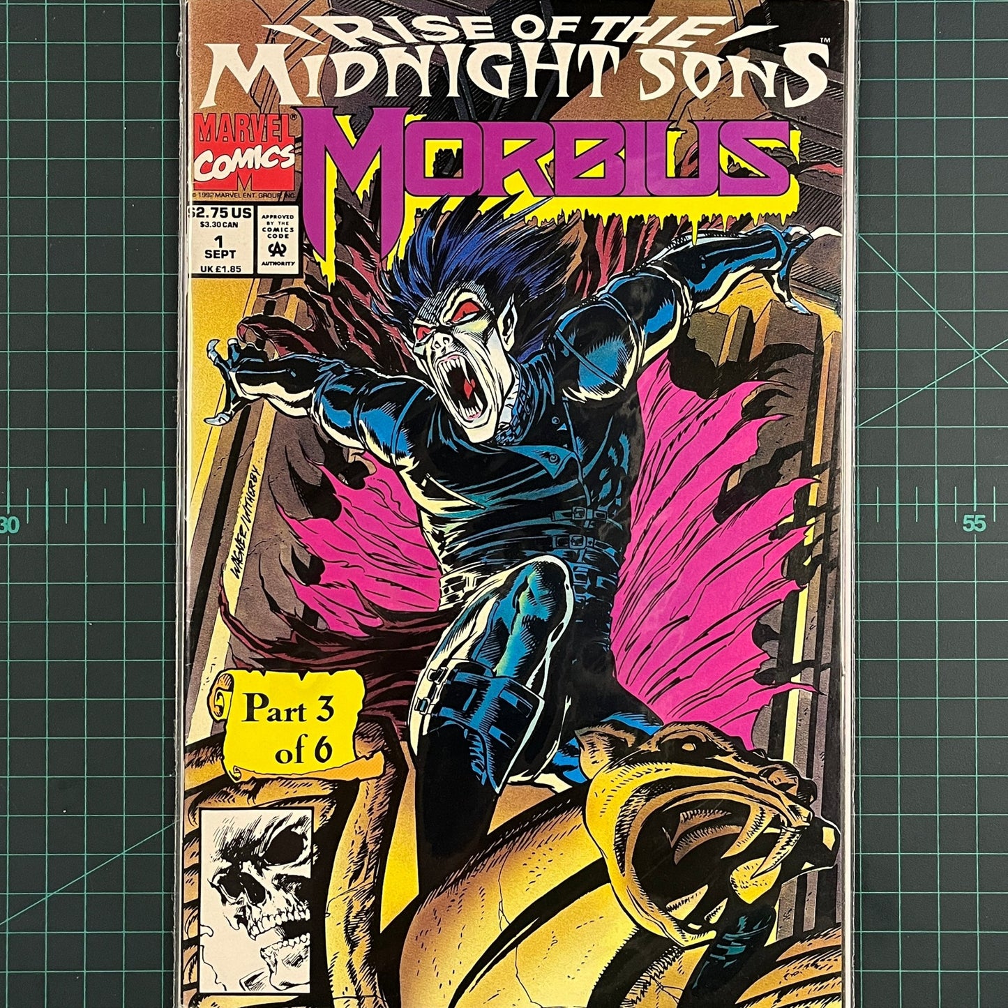 Morbius: The Living Vampire 1 | 1992 | Comic | Marvel | Comic Book | Key issue - RetroguySA