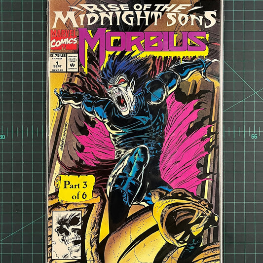 Morbius: The Living Vampire 1 | 1992 | Comic | Marvel | Comic Book | Key issue - RetroguySA