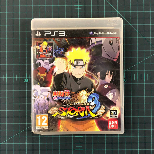Naruto Shippuden: Ultimate Ninja Storm 3 | PlayStation 3 | Used Game | No Manual - RetroguySA