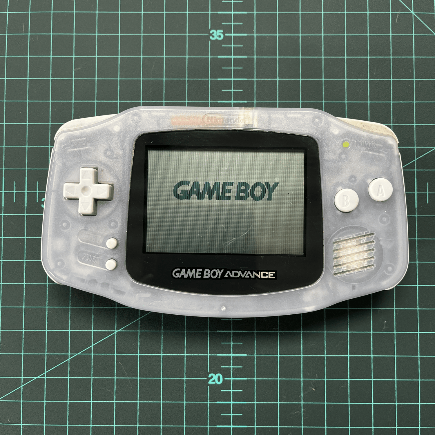 Nintendo Game Boy Advance | White Transparent | AGB - 001 | GameBoy Advance | Used Handheld Console (Copy) - RetroguySA