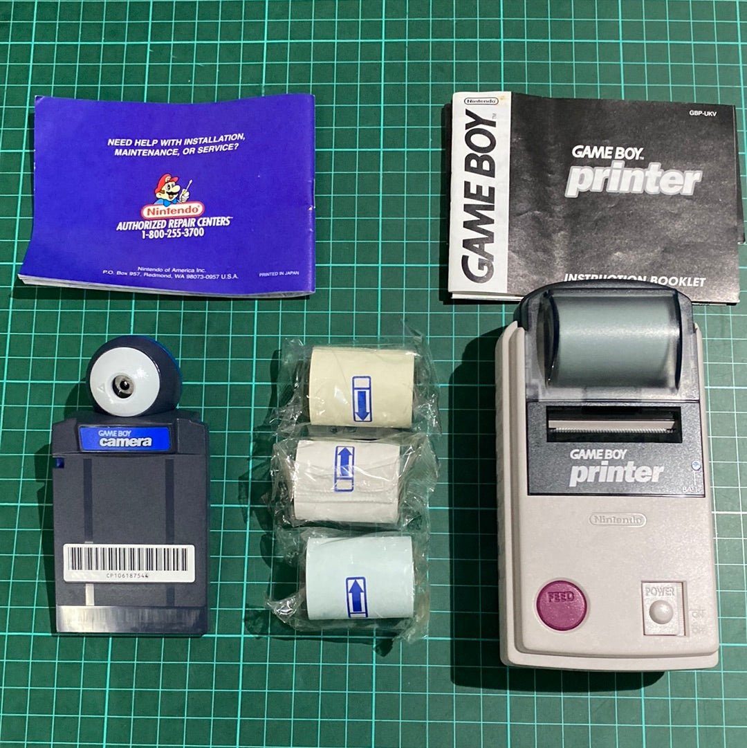 Nintendo Game Boy Printer, Paper & Camara Bundle | GameBoy | CIB | Accessories - RetroguySA