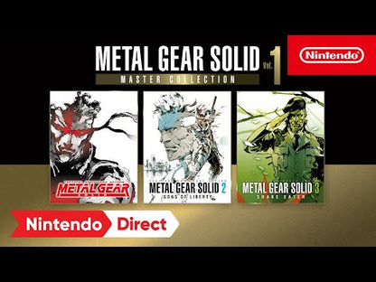 Metal Gear Solid Master Collection Vol 1 | Switch | Nintendo Switch | New Factory Sealed Game