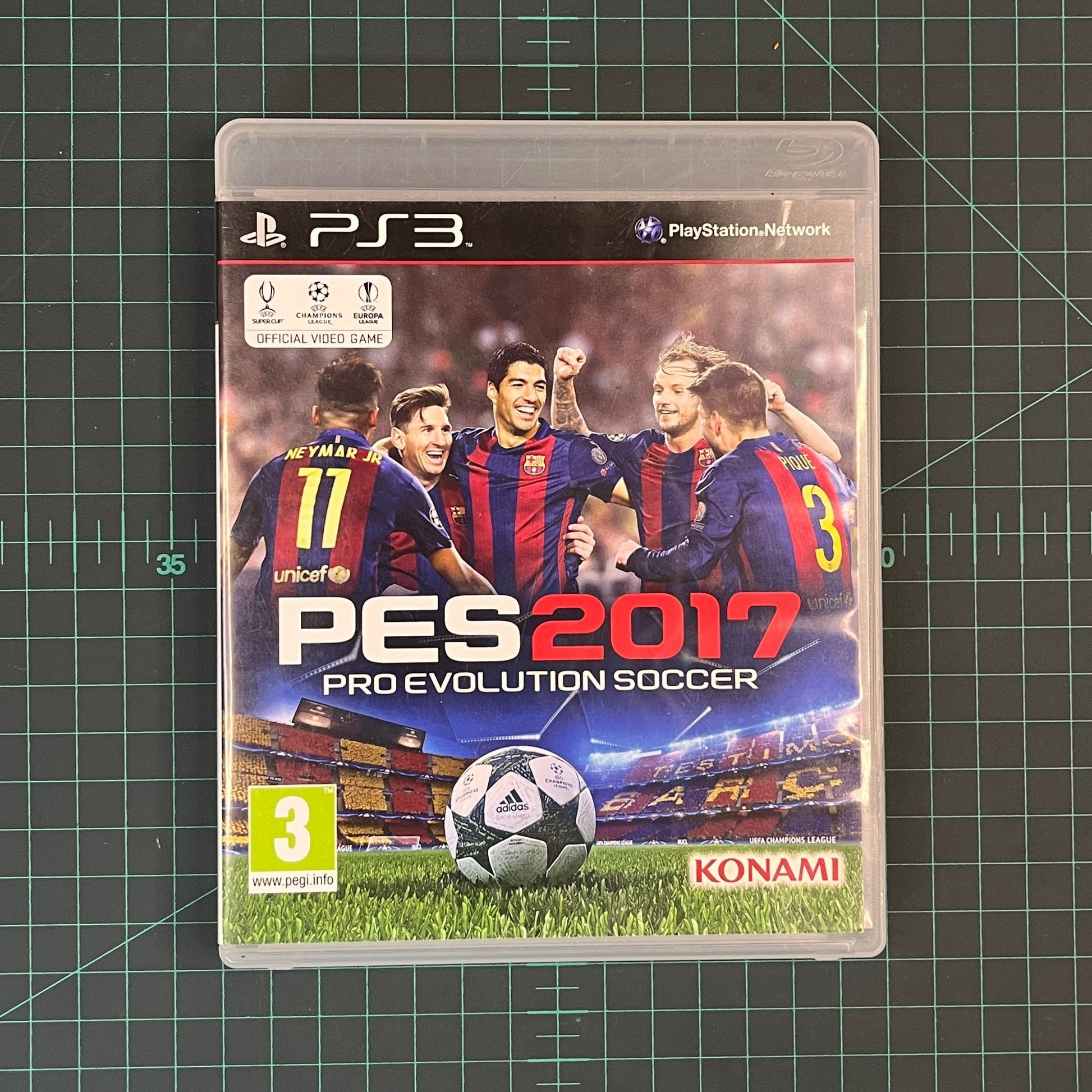 Pro Evolution Soccer 2017 | PS3 | Playstation 3 | Used Game | No Manual - RetroguySA