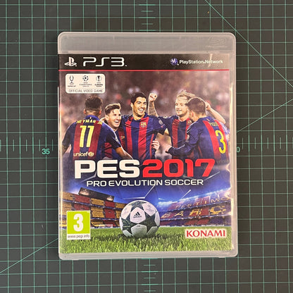Pro Evolution Soccer 2017 | PS3 | Playstation 3 | Used Game | No Manual - RetroguySA