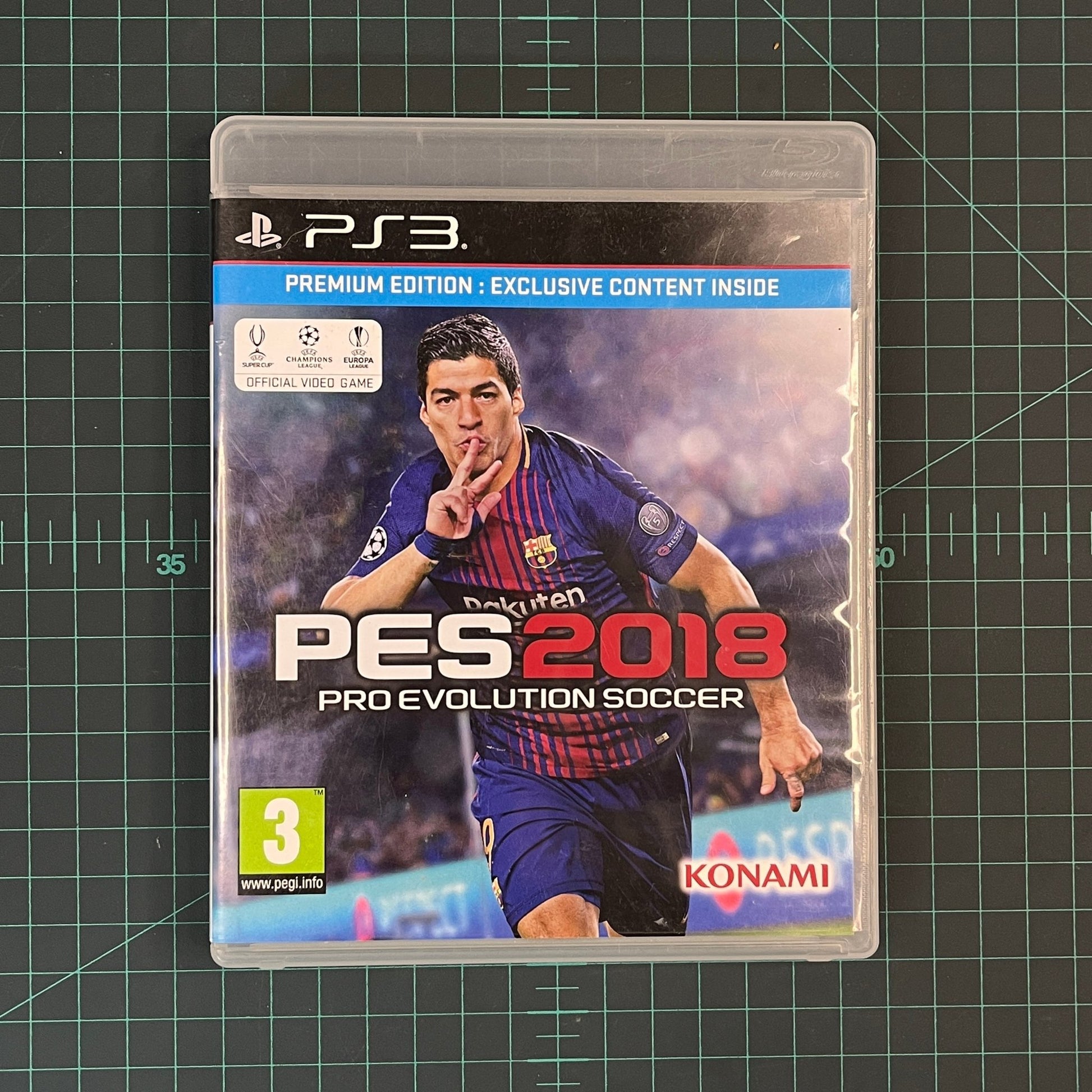 Pro Evolution Soccer 2018 | PS3 | Playstation 3 | Used Game | No Manual - RetroguySA