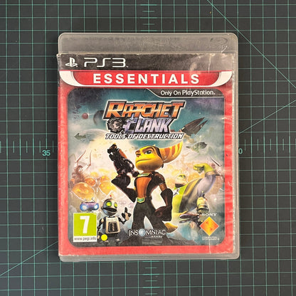 Ratchet and Clank: Tools of Destruction | Playstation 3 | Essentials | PS3 | Used Game - RetroguySA