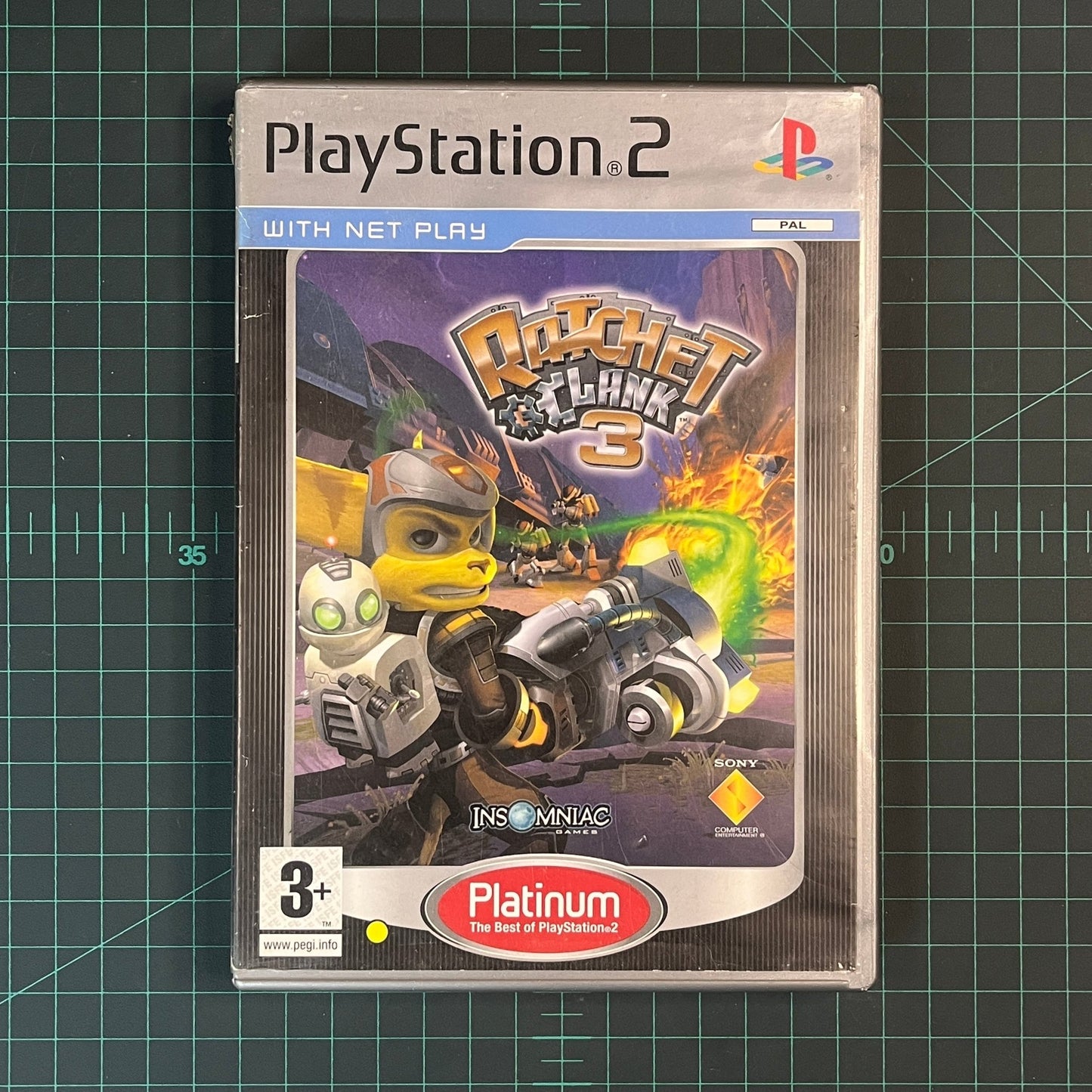 Ratchet & Clank 3 | Platinum | PS2 | PlayStation 2 | Used Game | No manual - RetroguySA