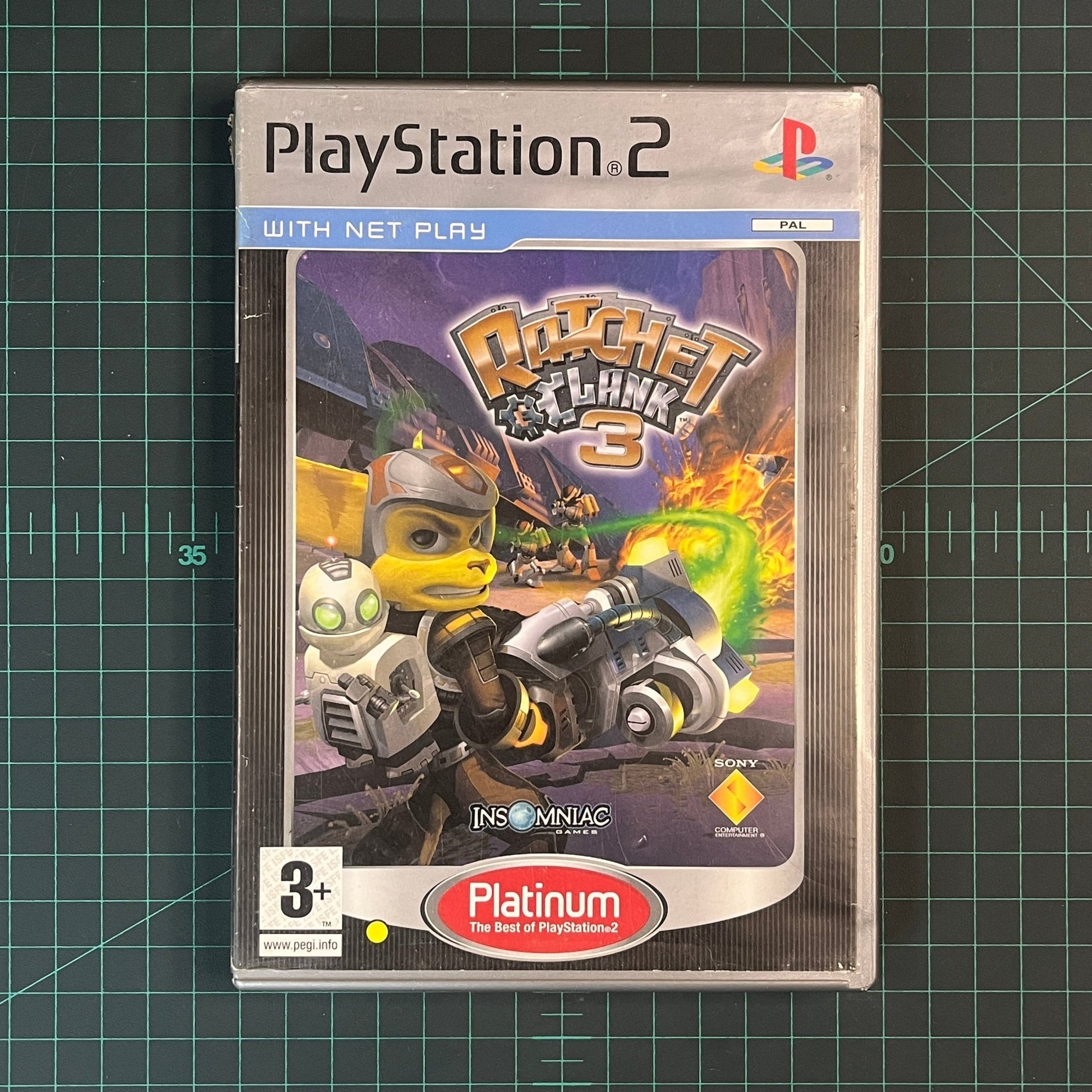 Ratchet & Clank 3 | Platinum | PS2 | PlayStation 2 | Used Game | No manual - RetroguySA