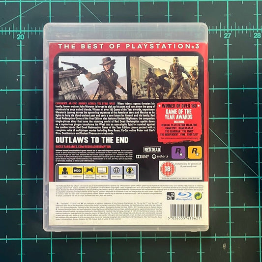 Red Dead Redemption | Essentials | Game Of The Year Edition | PS3 | PlayStation 3 | Used Game - RetroguySA