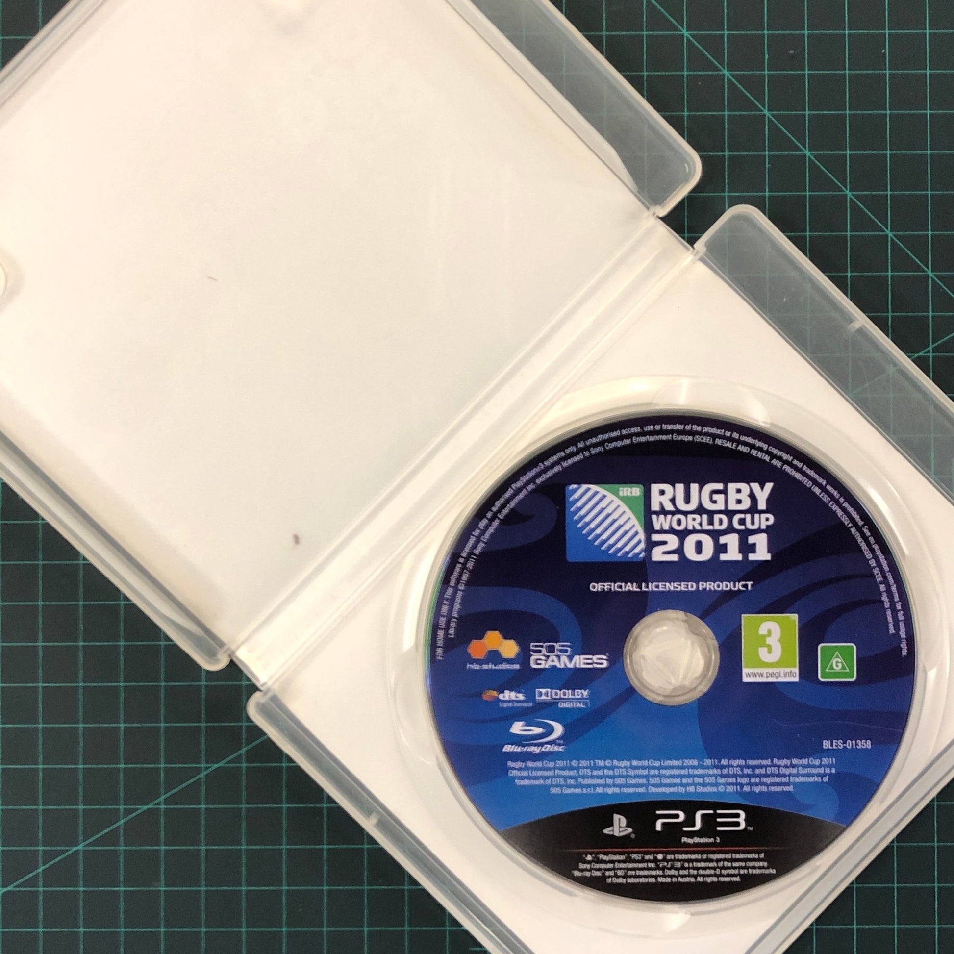 Rugby World Cup 2011 | PS3 | PlayStation 3 | Used Game | No Manual - RetroguySA