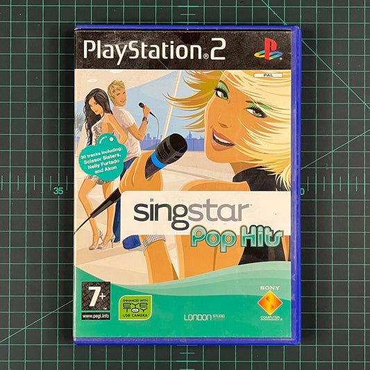 Singstar Pop Hits | PS2 | Playstaion 2 | Used Game - RetroguySA