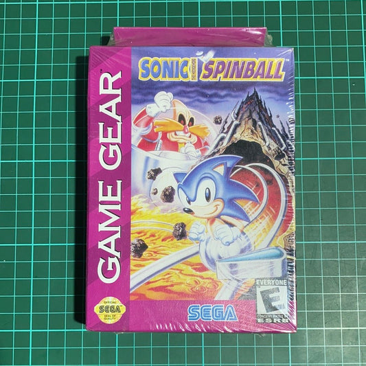 Sonic Spinball | SEGA Game Gear | SEGA | Factory Sealed - RetroguySA