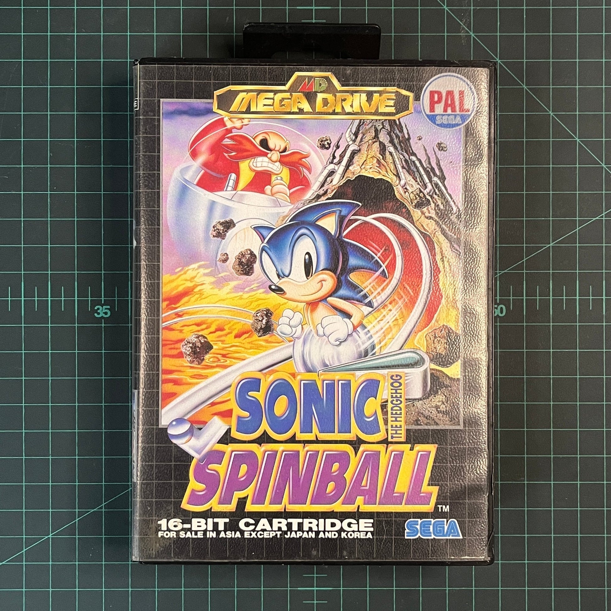 Sonic Spinball | Sega Megadrive | Mega Drive | JPN | NTSC | Used Game - RetroguySA