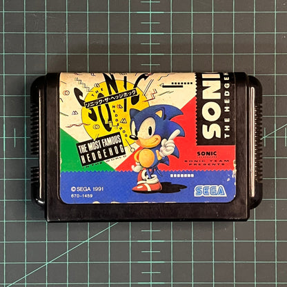 Sonic the Hedgehog | Sega Megadrive | Mega Drive | JPN | NTSC | Used Game - RetroguySA