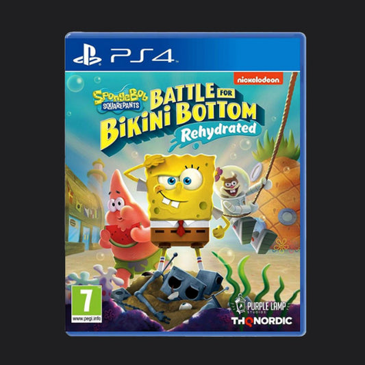 Spongebob Squarepants: Battle for Bikini Bottom Rehydrated | PS4 | Playstation 4 | New Factory Sealed Game - RetroguySA