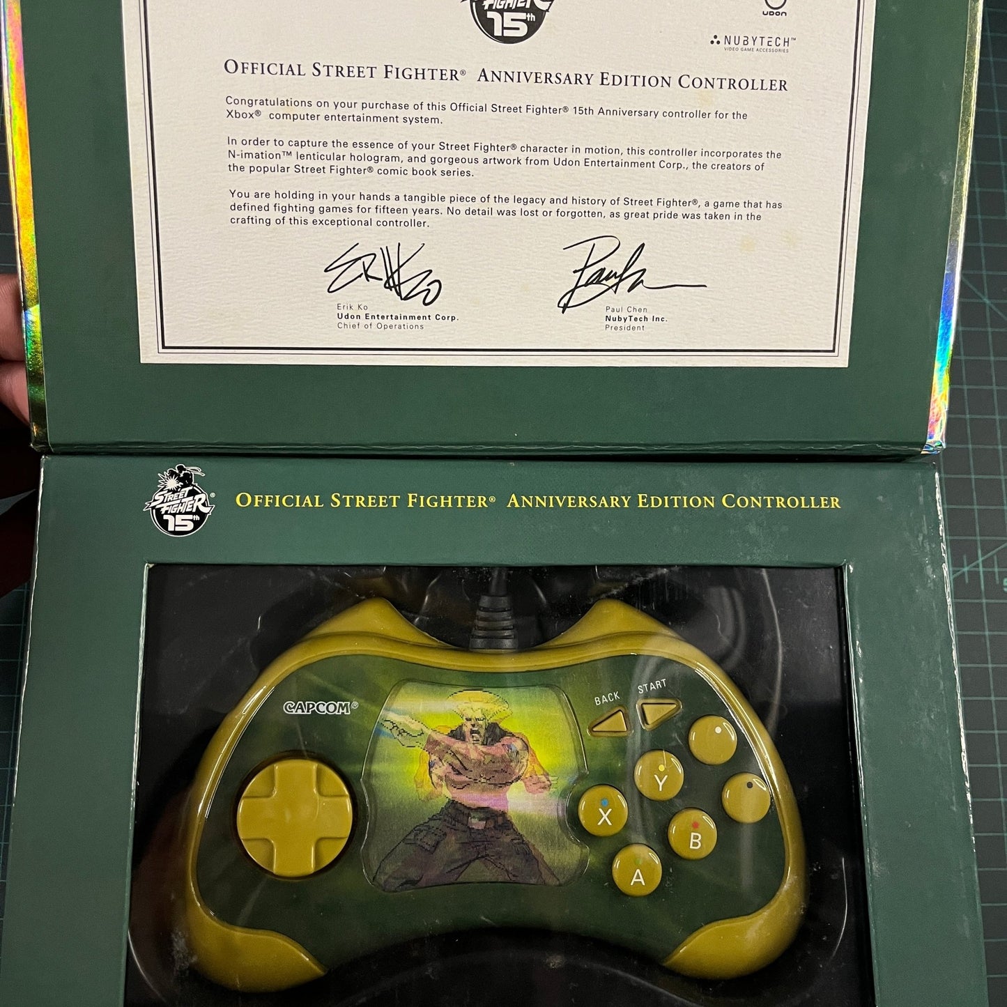 Street Fighter 15th Anniversary Guile Controller | Xbox | Accessories - RetroguySA