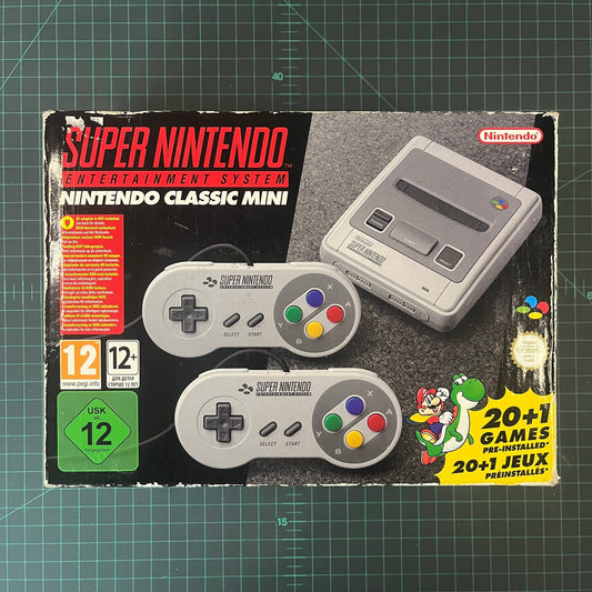 Super Nintendo Entertainment System Classic Mini | Silver/Grey | SNES Console | Used Console - RetroguySA