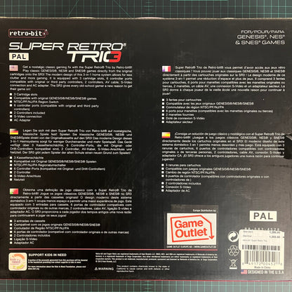 Super Retro Trio | RetroBit | Console - RetroguySA