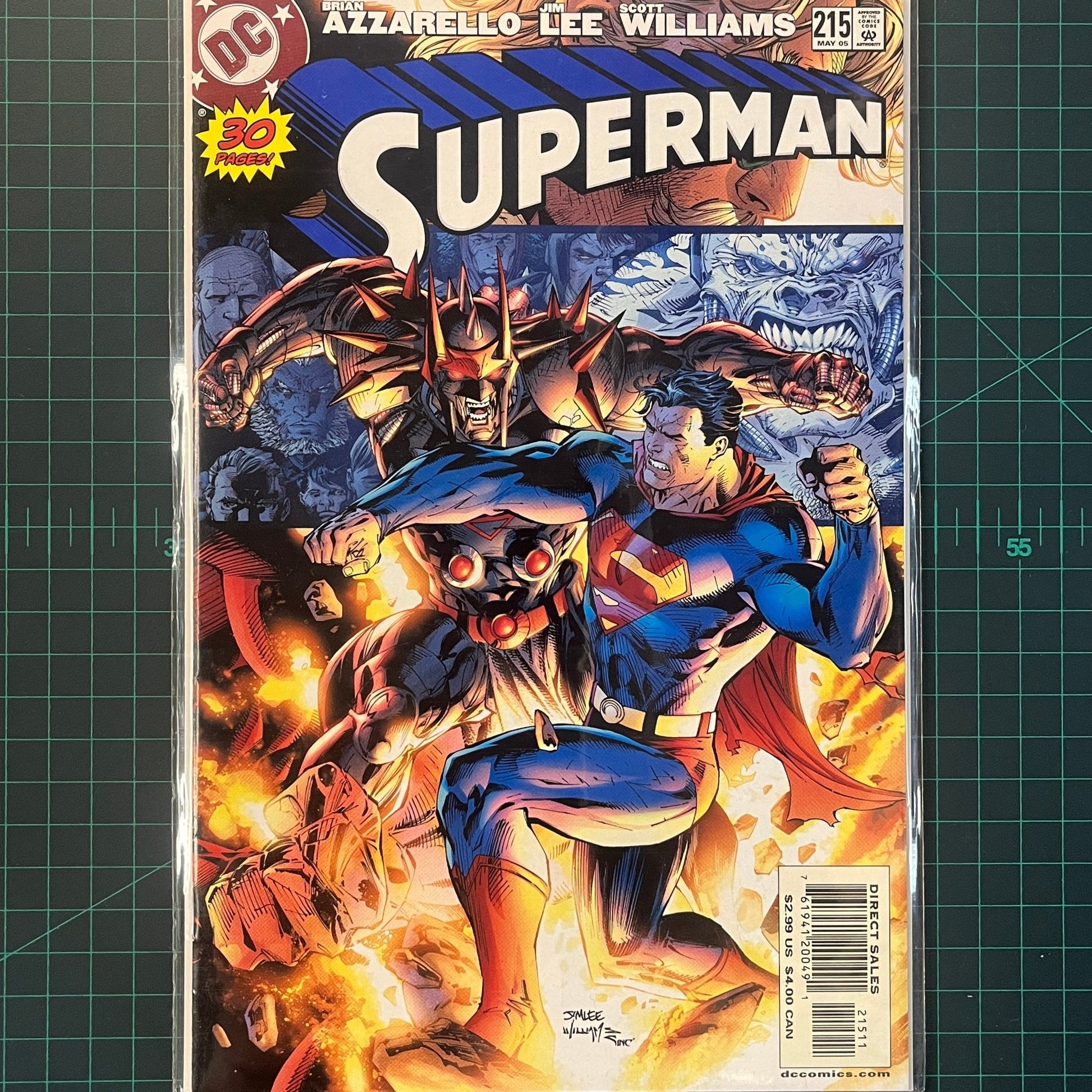 Superman Vol 2 #215 | 2004 | Variant Cover | Comic | DC | Comic Book - RetroguySA