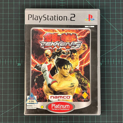 Tekken 5 | PS2 | PlayStation 2 | Platinum | Used Game | No Manual - RetroguySA
