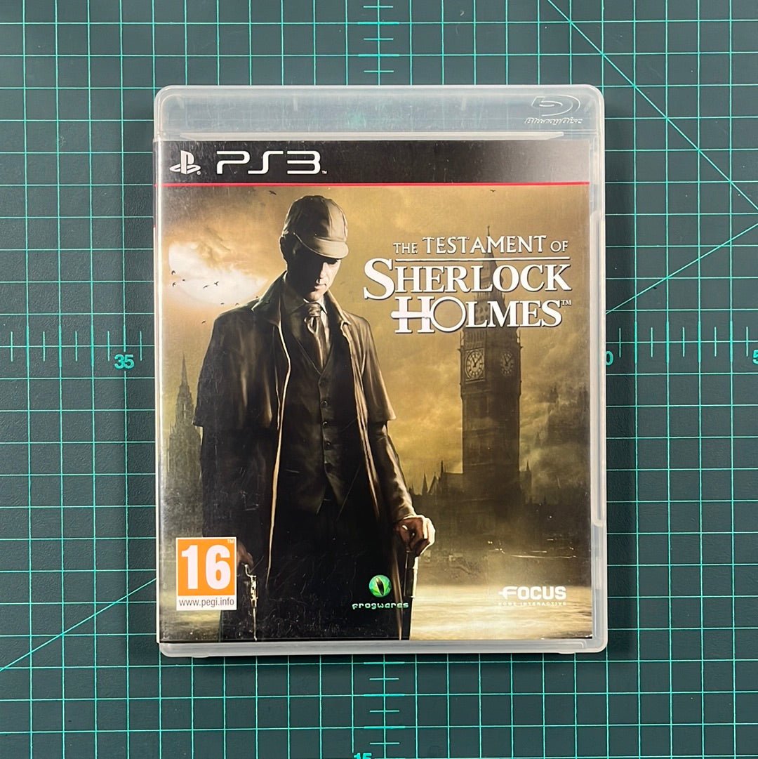 The Testament of Sherlock Holmes | PS3 | PlayStation 3 | Used game - RetroguySA