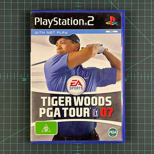 Tiger Woods PGA Tour 2007 | PS2 | PlayStation 2 | Used Game - RetroguySA