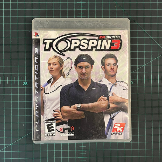 Top Spin 3 | PlayStation 3 | PS3 | Used Game - RetroguySA